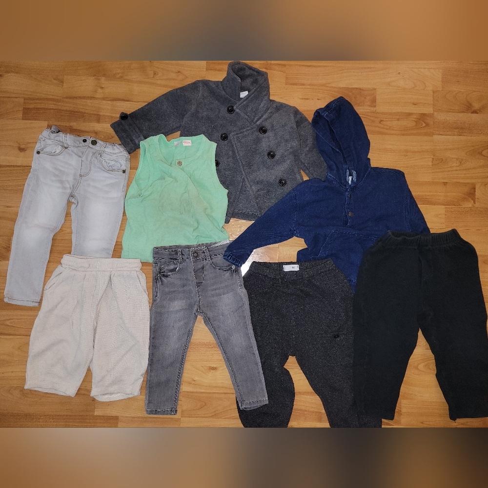Zara Kids Clothing Bundle Fall/Winter - 18-24+ 7 Pieces, Mostly Fancy Pants